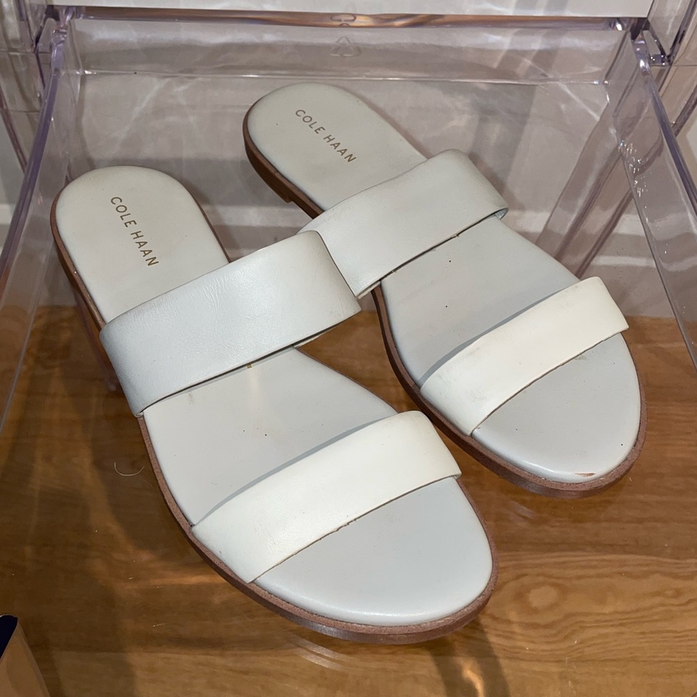 COLE HAAN Flat Slide Sandals